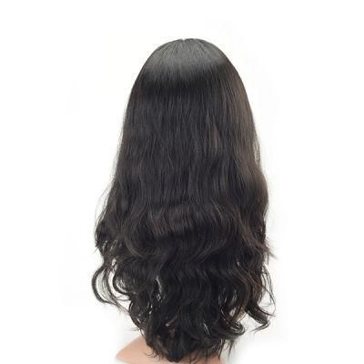 Short Layer Long Hair Wavy European Hair Natural Human Hair Toupee