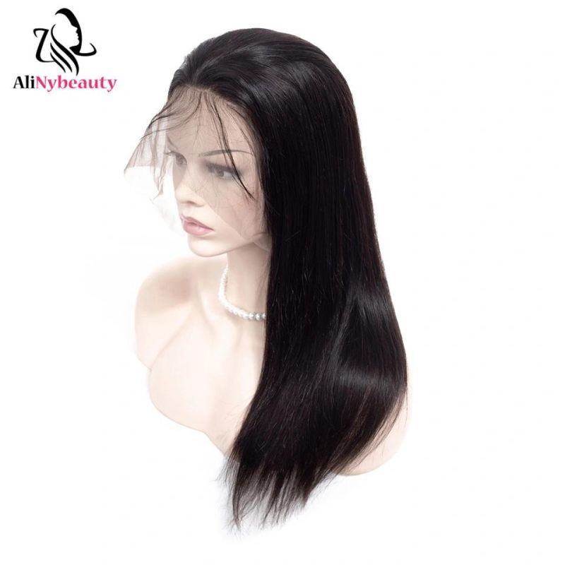 Wholesale Price Unprocessed Natural Straight 360 Lace Wig