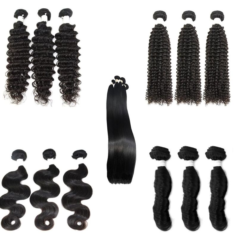 Angelbella Cuticle Aligned Virgin Hair 100% Raw Human Hair Extensions