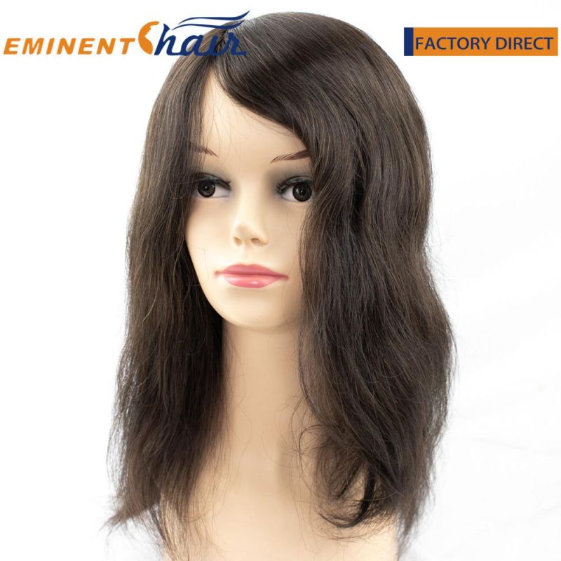 Natural Effect Full Skin Women Toupee