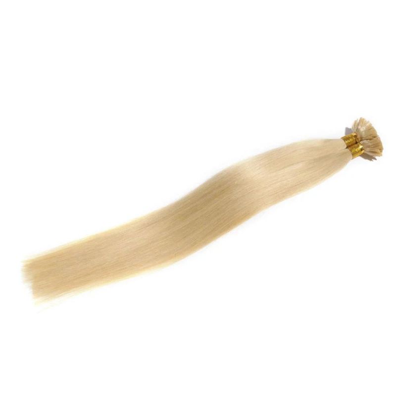 U Tip Nail Hair Extensions Machine Remy Hair 24" Natural Real Human Hair Pre-Bonded Hair Extensions 100g