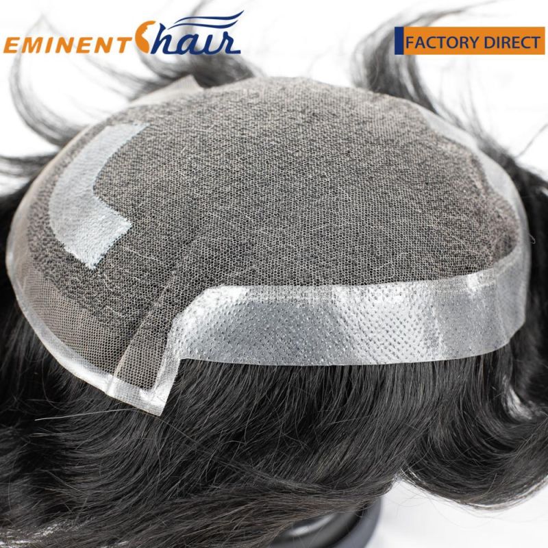 Factory Direct Stock Human Hair Lace Front Toupee