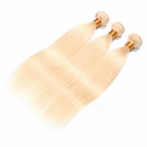 Brazilian Blond 613# Color Straight Human Hair Bundles