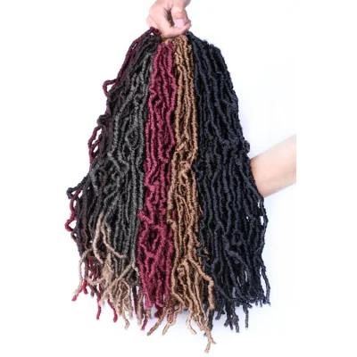 Wholesale Crochet Braid Hair Nu Locs Hair Goddess Faux Locs Crochet Braid