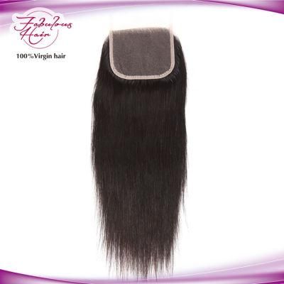 Wholesale Human Hair Lace Closure Straight Lace Closure 4*4