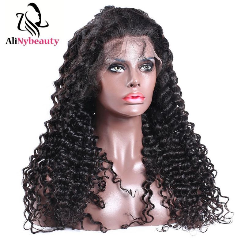 Wholesale Cheap Human Hair Deep Wave Full Lace Wig