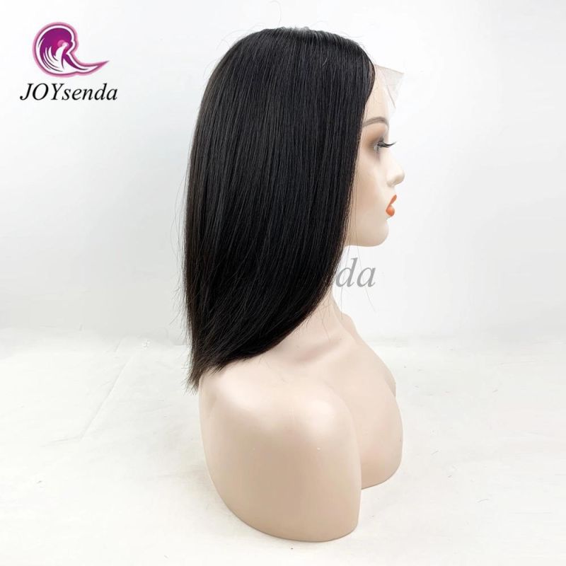 High Quality Unprocessed Human Hair Natural Color Straight Lace Top Kosher Wigs Human Hair Wigs Jewish Wig China Supplier