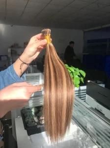Hogh Quality Brazilian Virgin Human Hair Extension of I Tip Extension