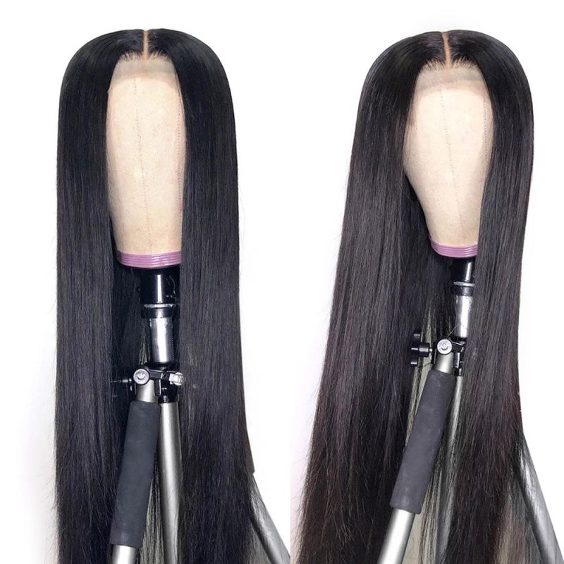 Wigs for Black Women Human Hair Lace Front Wigs Pre Plucked with Baby Hair 150% Density Brazilian Straight Lace Closure Human Hair Wigs Natural Hairline