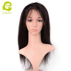 Ghairs Peruvian Front Lace Wig Natural Black, 8-24&prime;&prime;, All Texture