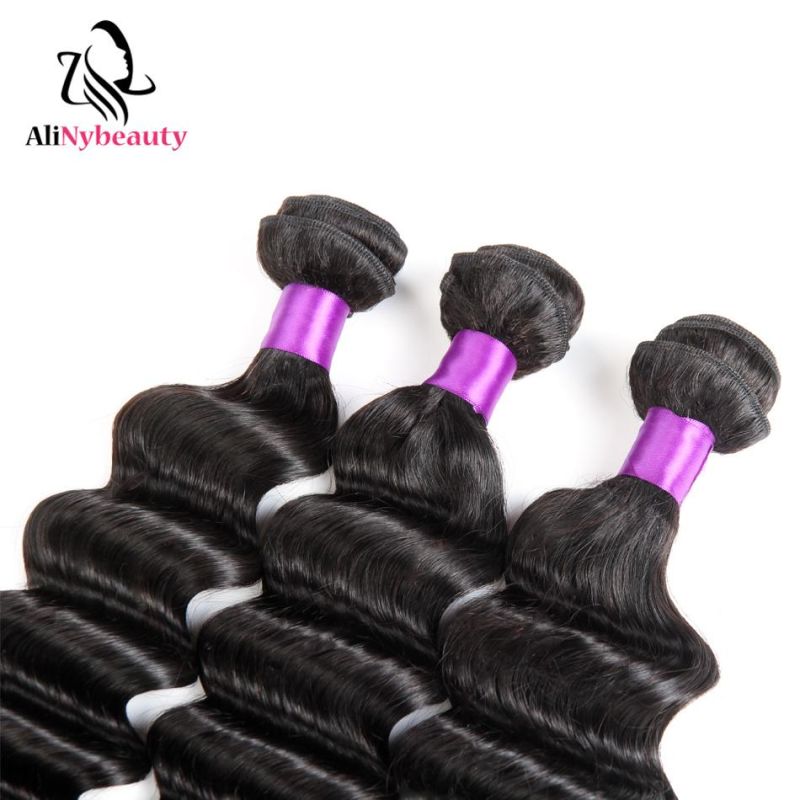 Wholesale Price 100% Human Brazilian Loose Deep Wave Virgin Hair