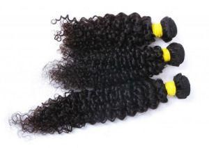 Scarlett 5A Brazilian Virgin Human Hair Curly Human Hair Extensions 10&prime;&prime;-30&prime;&prime; #1b Natural Black 100g/Bundle