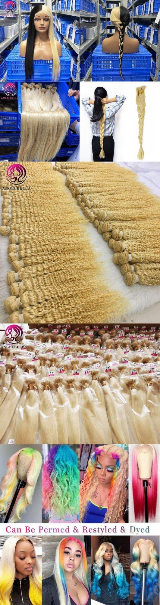 Factory Price Virgin Brazilian 613 Blonde Hair Extension Cuticle Aligned Remy Human Hair Extension Bundles Weave Wefts Vendor
