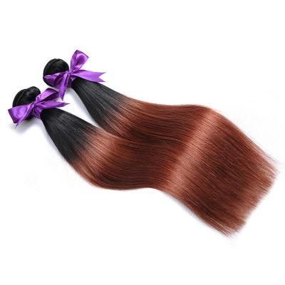 Brazilian Virgin Hair Extensions Bundles Ombre 1b/33 Wholesale Online