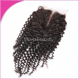 Brazilian Human Hair Middle Parting Lace Closure