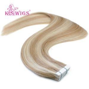 K. S Wigs 2017 New Arrival Best Quality Tape Hair Human Hair Extensions