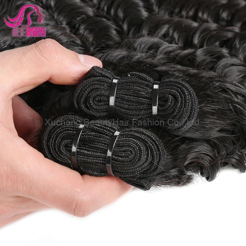 100% Mink Brazilian Deep Wave Hair Piece Virgin Hair Bundles