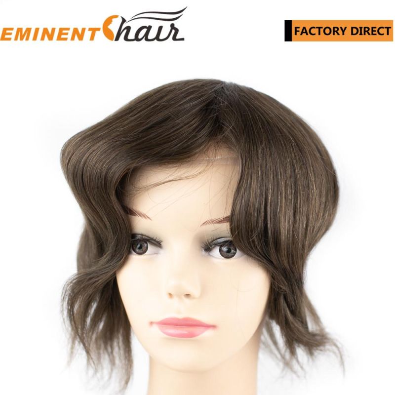 Factory Direct Hotsale Human Hair Lace Front Women Hair Replacement