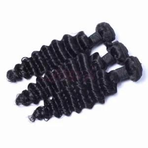 Indian Unprocessed Deep Wave Human Hair Extension