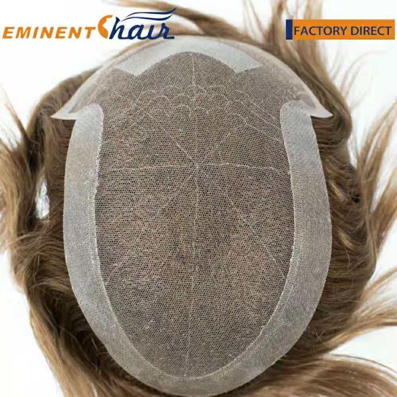 Remy Hair Lace Men′s Toupee Hair Piece