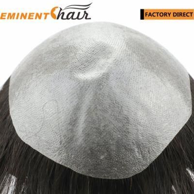 Human Hair Skin Stock Men&prime;stoupee