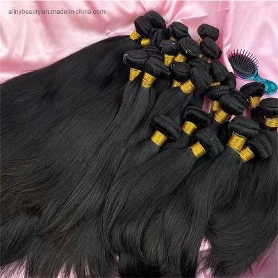 12A Raw 40 Inch Bone Straight Human Hair Extensions, Vietnamese Virgin Human Hair Vendors, Natural Raw Remy Human Hair Extensions