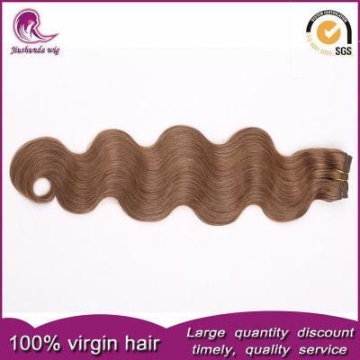 Coloured Hair Weft Chinese Virgin Human Hair