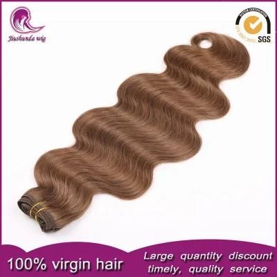 Brown Color Hair Weaving Vietnamese Virgin Human Hair