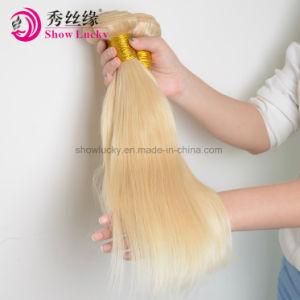 100% Raw Remy Natural Honey Blonde Color 613 European Silky Straight Human Hair Weave