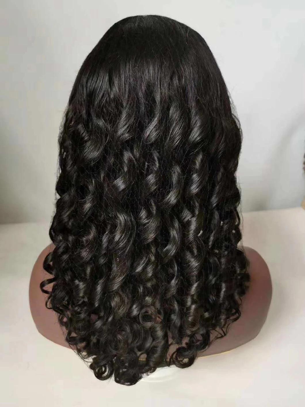 3 Bundles Human Hair Big Curly Wave Brazilian Raw Virgin Hair