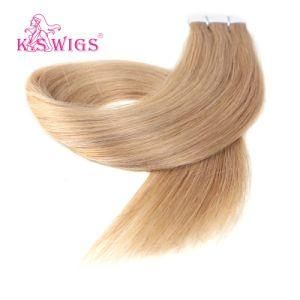 Virgin Human Hair Extension, 8A Brazilian Remy Tape in Hair
