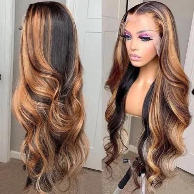 Wholesale Brazilian Hair HD Lace Front Wig, Virgin Cuticle Aligned Human Hair Full Lace Wig