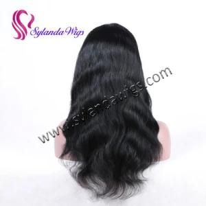 Nice #1b Body Wave Brazilian Remy Human Hair Lace Frontal Wigs Human Hair Wig with Free Shipping