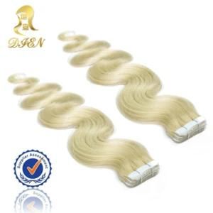 2015 New PU Skin Weft Human Hair Extensions