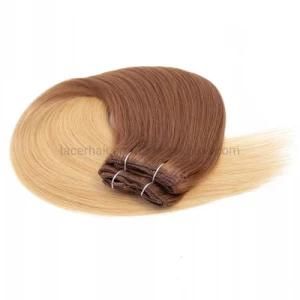 Piece Deluxe Set Body Wave Clip Natural Brazilian Indian Remy Human Hair Extension