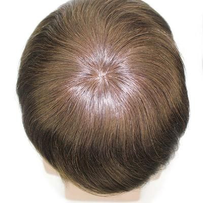 Lw3035 Silk Top Base Lace Front Hair System Men