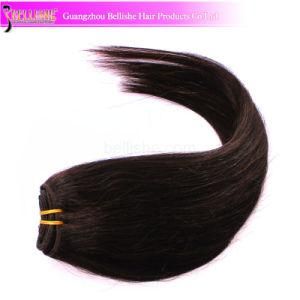 Indian Human Hair #1b Straight Hair Weaving
