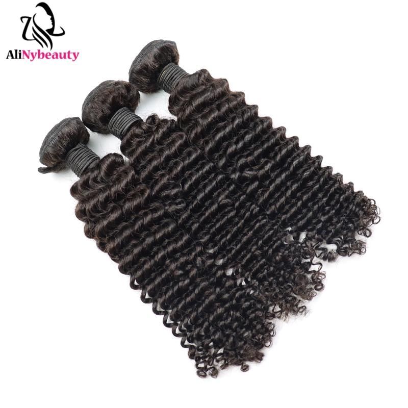 Top Quality Raw Virgin Cuticle Aligned Hair Deep Wave Human Hair Bundle Virgin Hair Raw Unprocessed Wholsale Hair Extention