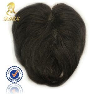 Cheap Comfortable 100% Human Men Toupee Custom Made Men&prime;s Toupee Lace Closure