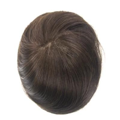 Fine Hair System with Npu Around Human Hair Bang