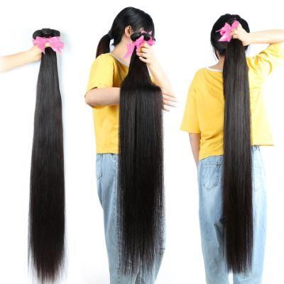 Alinybeauty Virgin Human Hair Bundles Straight Real Human Hair Extensions 100g Straight Weft Human Hair High Quality