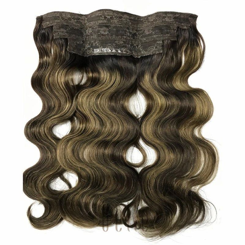 Belle The Latest Best Quality Human Virgin Remy Halo Hair Extension in Stock