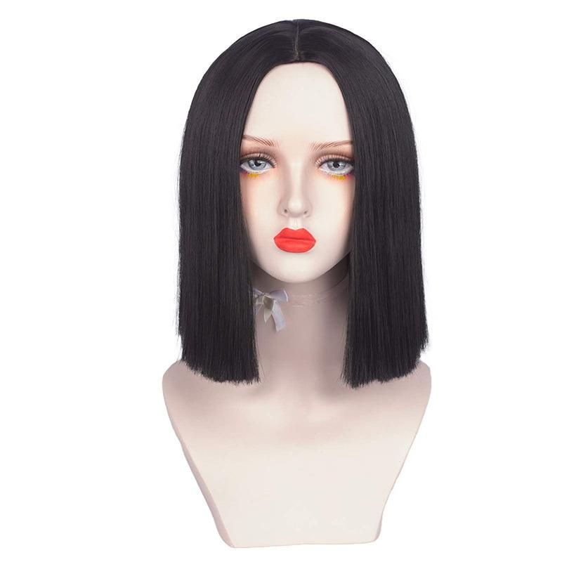 Fashion and Charming Wholesale Cheap 1b/Pink 13*4 Lace Frontal Short Bob Wigs 150% Human Short Hair Wigs