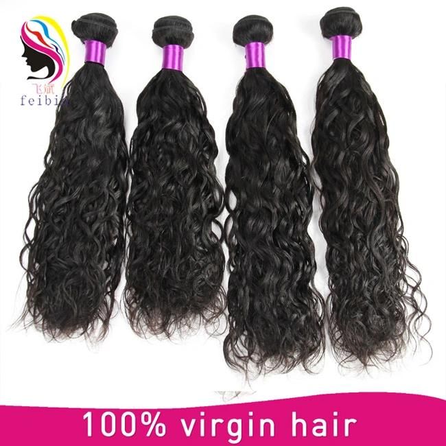 Unprocessed Virgin Brazilian Human Hair Natural Wave