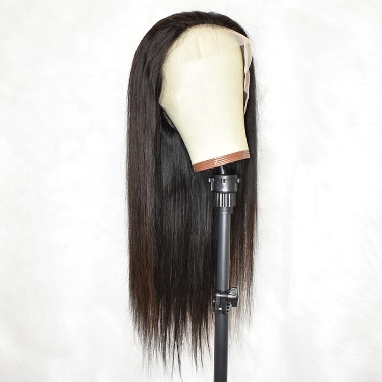 Afforable Prices HD Lace Frontal 13X4 Wig Bone Straight Texture 180% Density 24inch Ready to Ship