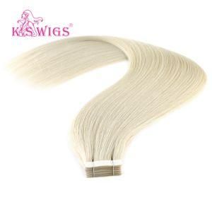 Blue Tape on Hair Indian Human Hair Extension