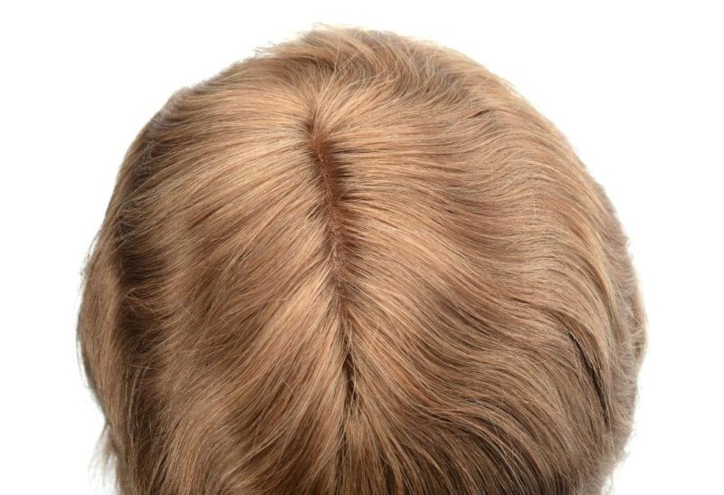 Custom Made Indian Remy Human Hair Lace Frontal Women Toupee