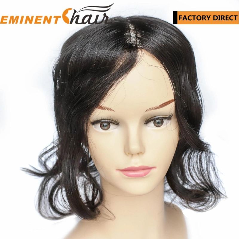 Integration Hair Replacement System Human Remy Hair