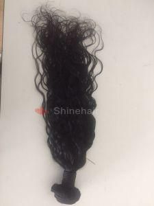 100% Black/#1b Brazillian Straight Curly Natural Wave/Water Wave Virgin Hair Bundles