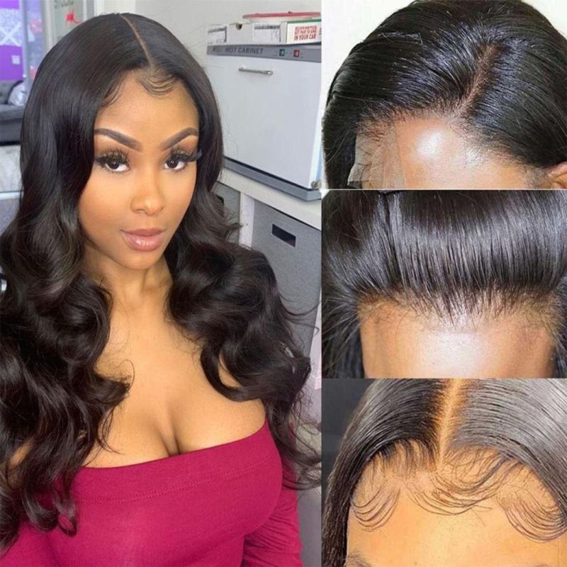 360 Lace Frontal Wig Pre Plucked with Baby Hair Remy Brazilian Body Wave 150% Density 13X4 13X6 Lace Front Human Hair Wigs 26inch